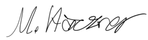 Unterschrift Max