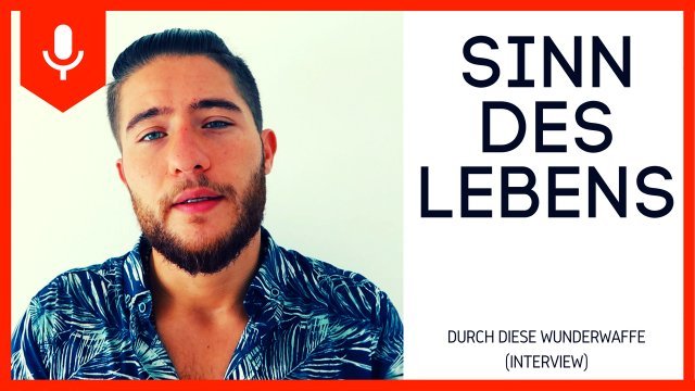 Sinn des Lebens Interview Philosophie