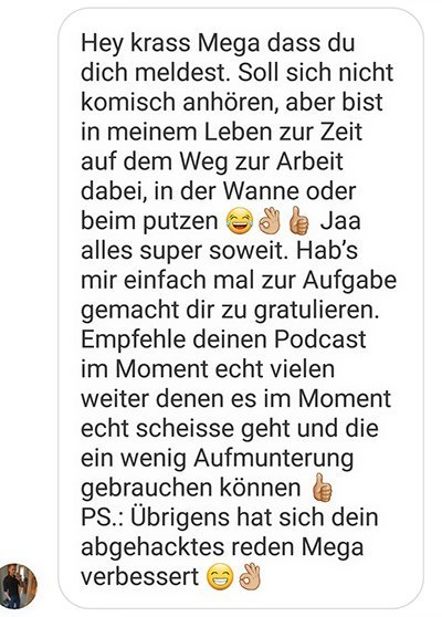 Testemonial Erschaffe dich neu 3